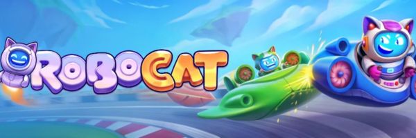 Robocat Casino welcome bonus banner for Australian players